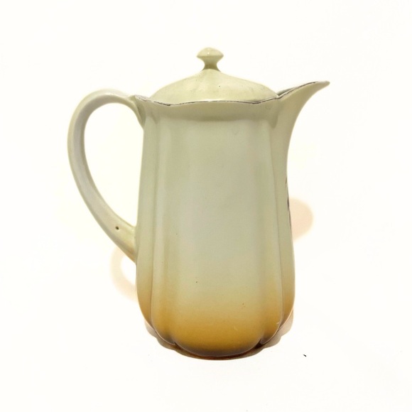 Antique Handmade Cocoa Pot - Camel and Palm Tree Design - Picture 4 of 11